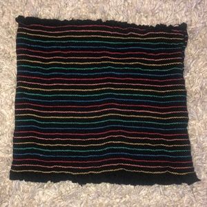 multicolored tube top